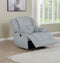 Waterbury - Recliner - Pearl Silver-Washburn's Home Furnishings