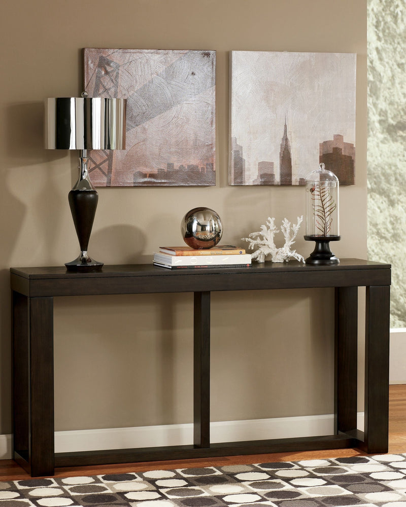 Watson - Dark Brown - Sofa Table-Washburn's Home Furnishings