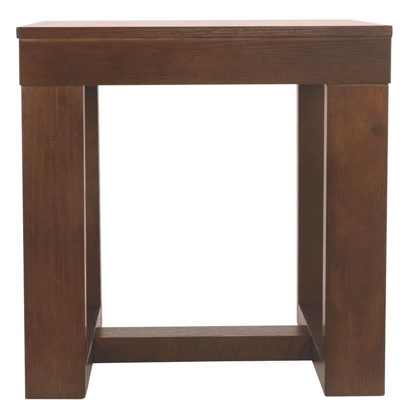 Watson - Dark Brown - Square End Table-Washburn's Home Furnishings