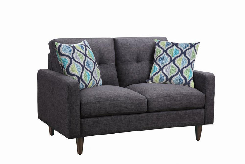 Watsonville - Loveseat - Gray-Washburn's Home Furnishings