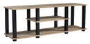 Waylowe - Natural/black - Tv Stand-Washburn's Home Furnishings