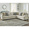 Wellhaven - Linen - Left Arm Facing Loveseat 3 Pc Sectional-Washburn's Home Furnishings