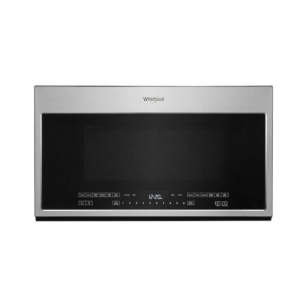 Whirlpool 2.1 Cu. Ft. Over-the-Range Microwave with Steam Cooking - Stainless Steel-Washburn's Home Furnishings