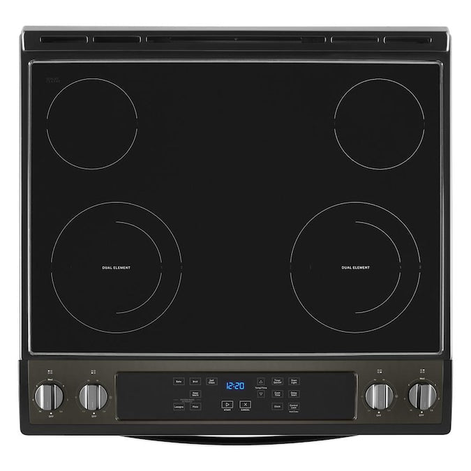 4.8 Cu. Ft. Whirlpool® Electric Range with Frozen Bake™ Technology-Washburn's Home Furnishings