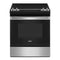 Whirlpool 4.8 cu. ft. Single Oven Electric Range in Stainless Steel-Washburn's Home Furnishings