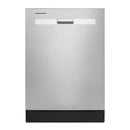 Whirlpool 55 dBA Quiet Dishwasher with Adjustable Upper Rack - Fingerprint Resistant Stainless Steel-Washburn's Home Furnishings