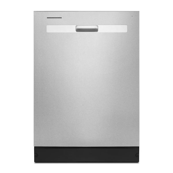 Whirlpool 55 dBA Quiet Dishwasher with Adjustable Upper Rack - Fingerprint Resistant Stainless Steel-Washburn's Home Furnishings