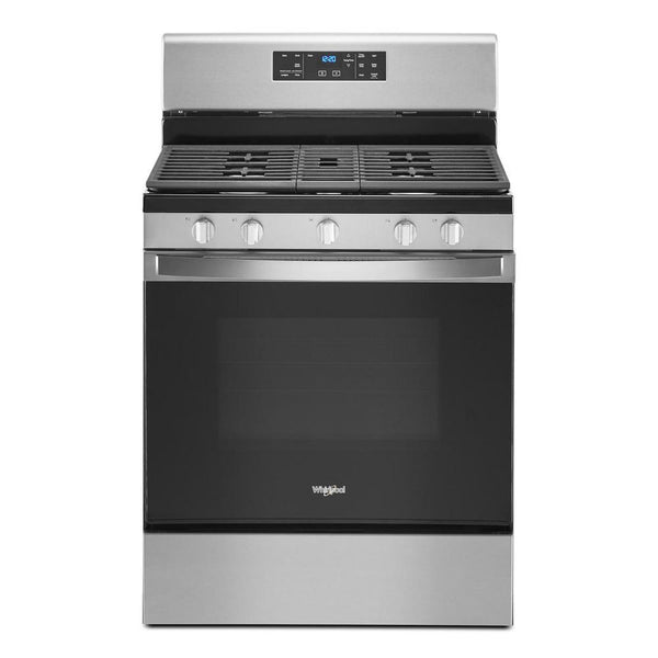 Whirlpool 5.0 Cu. Ft. Gas Range with Center Oval Burner-Washburn's Home Furnishings