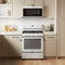 Whirlpool 5.1 Cu. Ft. Freestanding Gas Range with Edge to Edge Cooktop - White-Washburn's Home Furnishings