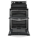 6.7 Cu. Ft. Electric Double Oven Range with True Convection-Washburn's Home Furnishings