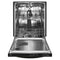 Whirlpool Large Capacity Dishwasher W/3rd Rack in Fingerprint Resistant Black Stainless-Washburn's Home Furnishings