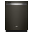 Whirlpool Large Capacity Dishwasher W/3rd Rack in Fingerprint Resistant Black Stainless-Washburn's Home Furnishings