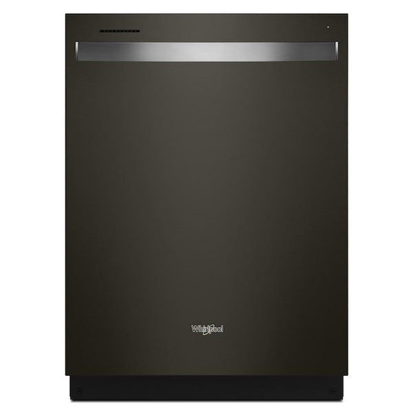 Whirlpool Large Capacity Dishwasher W/3rd Rack in Fingerprint Resistant Black Stainless-Washburn's Home Furnishings