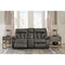 Willamen - Quarry - Dbl Reclining Love W/ Console & Power-Washburn's Home Furnishings