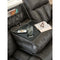 Willamen - Quarry - Rec Sofa W/drop Down Table-Washburn's Home Furnishings