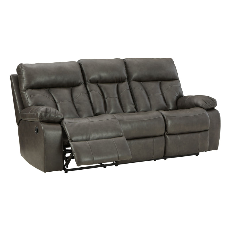 Willamen - Quarry - Rec Sofa W/drop Down Table-Washburn's Home Furnishings