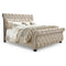 Willenburg - Linen - King Upholstered Bed-Washburn's Home Furnishings