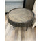 Wine Barrel Head Hairpin Table-Washburn's Home Furnishings