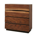 Winslow 4-drawer Chest - Brown-Washburn's Home Furnishings