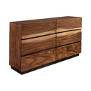 Winslow 6-drawer Dresser - Brown-Washburn's Home Furnishings