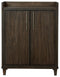 Wittland - Dark Brown - Bar Cabinet-Washburn's Home Furnishings