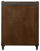 Wittland - Dark Brown - Bar Cabinet-Washburn's Home Furnishings