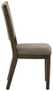 Wittland - Dark Brown - Dining Uph Side Chair (2/cn)-Washburn's Home Furnishings