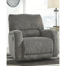 Wittlich - Slate - Swivel Glider Recliner-Washburn's Home Furnishings