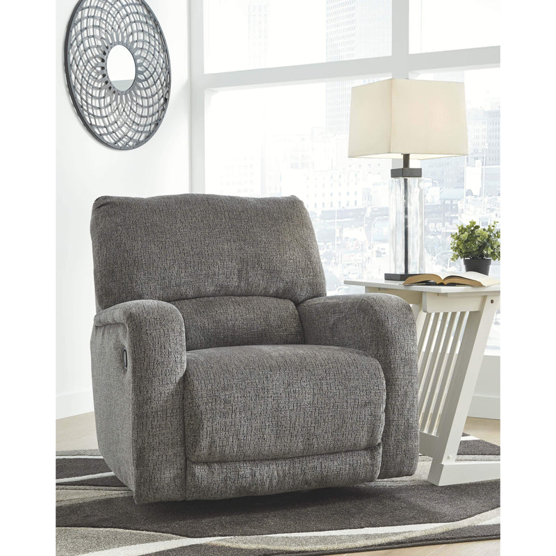 Wittlich - Slate - Swivel Glider Recliner-Washburn's Home Furnishings