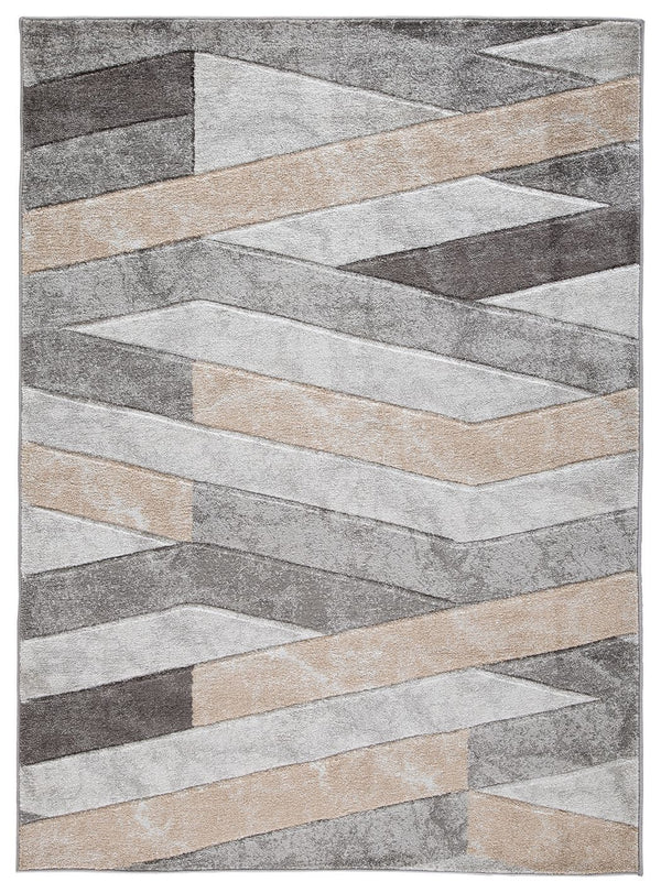 Wittson - Beige/gray - Large Rug-Washburn's Home Furnishings