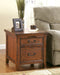 Woodboro - Dark Brown - Media End Table-Washburn's Home Furnishings