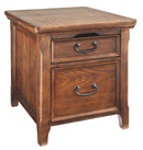 Woodboro - Dark Brown - Media End Table-Washburn's Home Furnishings