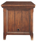 Woodboro - Dark Brown - Media End Table-Washburn's Home Furnishings