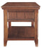 Woodboro - Dark Brown - Rectangular End Table-Washburn's Home Furnishings