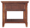 Woodboro - Dark Brown - Rectangular End Table-Washburn's Home Furnishings