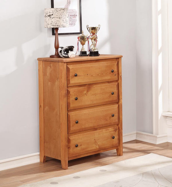 Wrangle Hill - Chest - Light Brown-Washburn's Home Furnishings