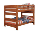 Wrangle Hill - Full Over Full Bunk Bed - Light Brown-Washburn's Home Furnishings