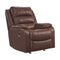 Wylesburg - Mahogany - Rocker Recliner-Washburn's Home Furnishings