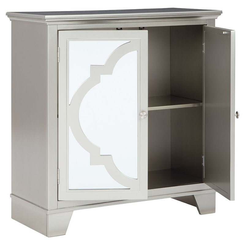 Wyncott - Champagne - Accent Cabinet-Washburn's Home Furnishings