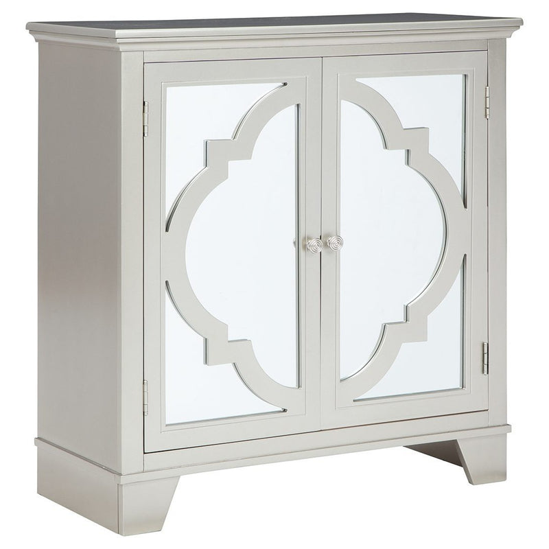 Wyncott - Champagne - Accent Cabinet-Washburn's Home Furnishings