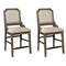 Wyndahl - Rustic Brown - Counter Height Bar Stool (set Of 2)-Washburn's Home Furnishings