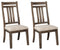 Wyndahl - Rustic Brown - Dining Chair (set Of 2) - Slatback-Washburn's Home Furnishings