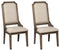 Wyndahl - Rustic Brown - Dining Upholstered Chair (set Of 2)-Washburn's Home Furnishings