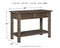 Wyndahl - Rustic Brown - Sofa Table-Washburn's Home Furnishings