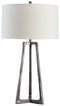 Wynlett - Beige - Metal Table Lamp (1/cn)-Washburn's Home Furnishings