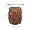 Wynlow - Copper Finish - Stool-Washburn's Home Furnishings