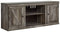 Wynnlow - Gray - Lg Tv Stand W/fireplace Option-Washburn's Home Furnishings