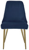 Wynora - Blue/gold Finish - Dining Chair (set Of 2)-Washburn's Home Furnishings