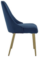 Wynora - Blue/gold Finish - Dining Chair (set Of 2)-Washburn's Home Furnishings