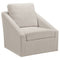 Wysler - Cream - Swivel Accent Chair-Washburn's Home Furnishings